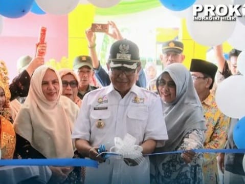 Bupati Inhil Resmikan Gedung Rawat Jalan dan UGD 24 Jam Puskesmas Kempas Jaya